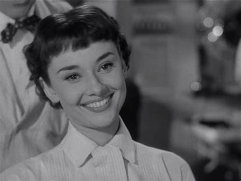 audrey hepburn gets haircut in roman holiday