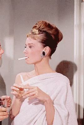 audrey hepburn smoking in funny face