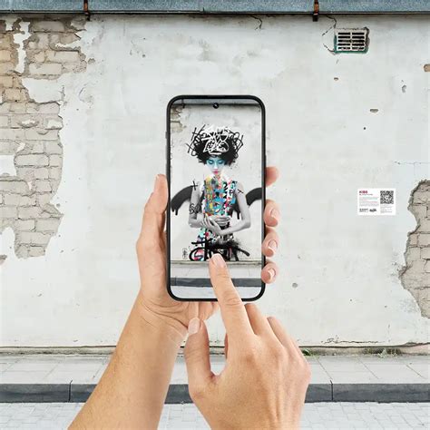Augmented Reality Art On Wall