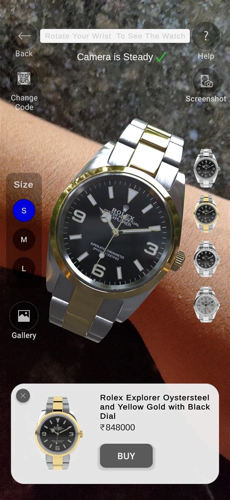 Augmented Reality Watch App