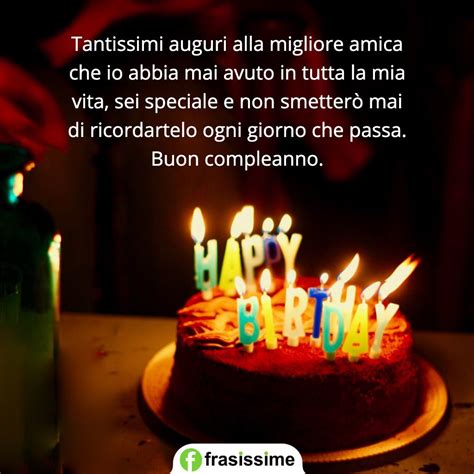 auguri di compleanno per migliore amica