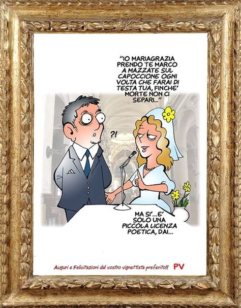auguri umoristico vignette matrimonio divertenti