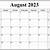 august 2023 calendar printable free