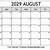 august 2029 calendar