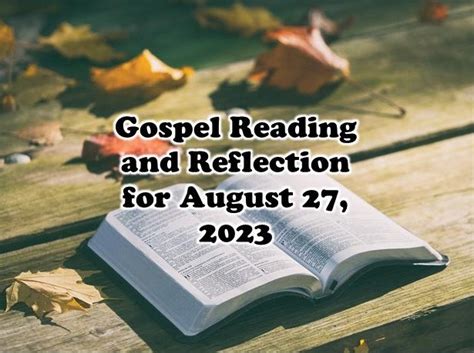 august 15 2023 gospel reading