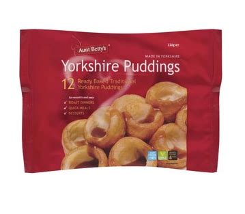 Aunt Betty's Frozen Yorkshire Puddings Ratings Mouths of