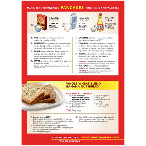 Aunt Jemima Pancake Recipe: Satisfy Your Cravings!
