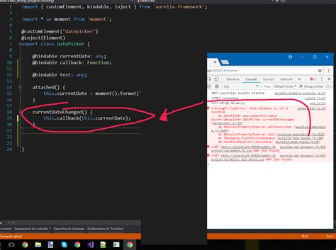 Aurelia Bind Function To Custom Element