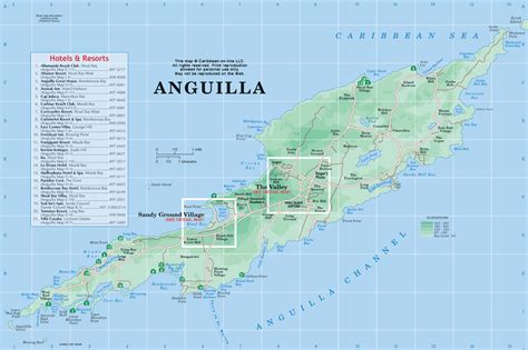 aurora anguilla map