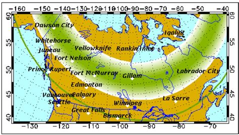 aurora borealis forecast map alaska