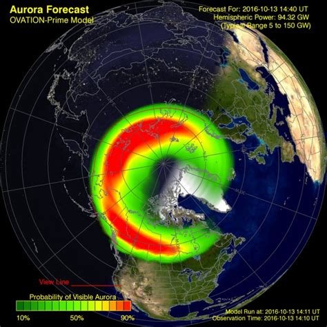 aurora borealis forecast map iceland