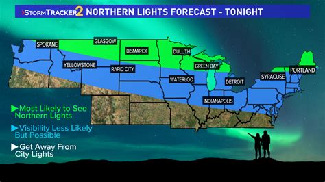 aurora borealis forecast spokane