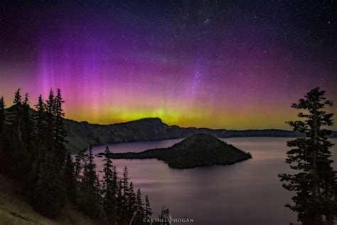 aurora borealis in oregon tonight