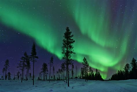 aurora borealis in sweden
