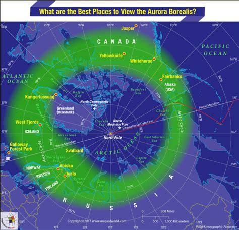 aurora borealis locations in usa