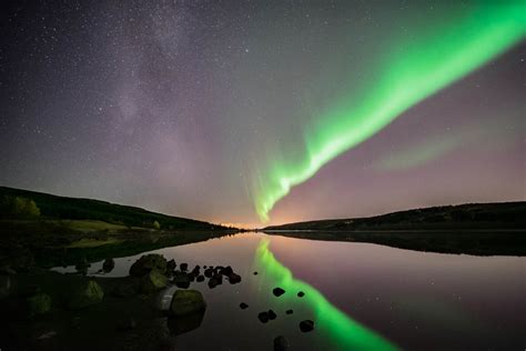 aurora forecast in iceland