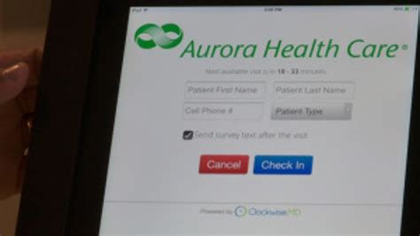 aurora health care login