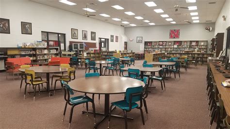 aurora high school library