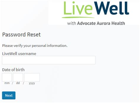 aurora livewell login