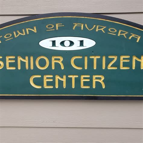 aurora senior citizens center