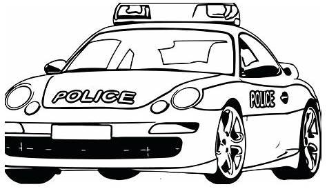 Ausmalbilder PolizeiAuto e1541673464514 #cute #coloringbooks #driving