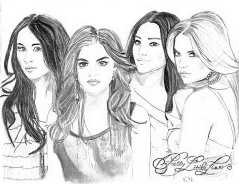 Pretty Little Liars Coloring Pages Coloring Pages Ideas