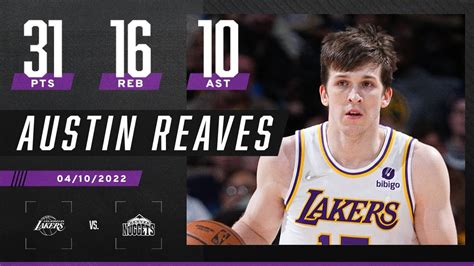 austin reaves 3pt per game