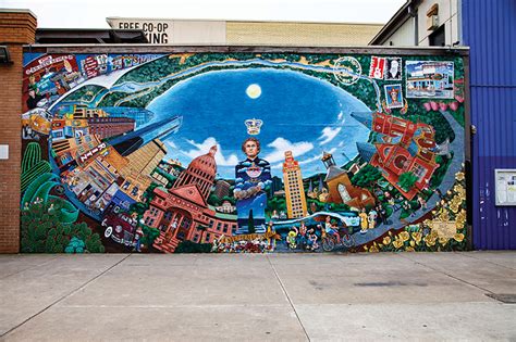 austin tx art wall