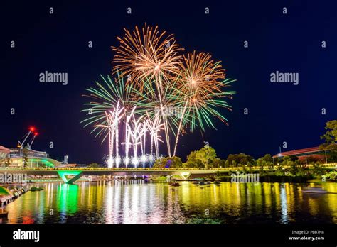 australia day fireworks adelaide 2024