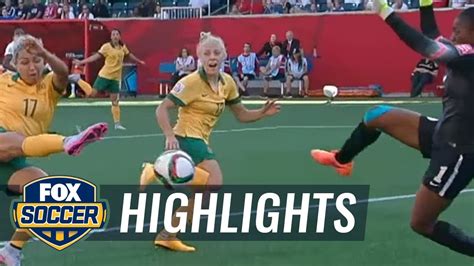 australia vs nigeria football highlights