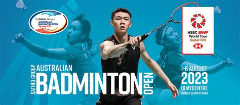 australian badminton open 2023 schedule