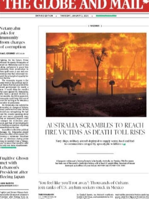 australian bushfires 2020 news articles
