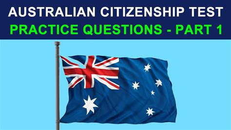 australian citizenship test practice 1