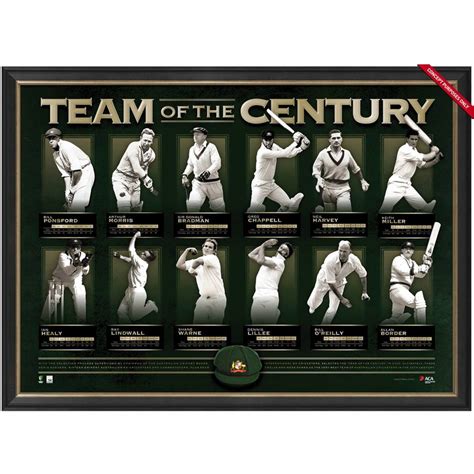 australian cricket team of the century