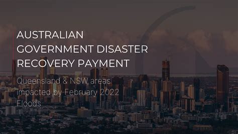 australian disaster recovery payment