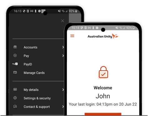 australian unity bank accounts
