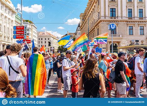 austria pride parade at viena
