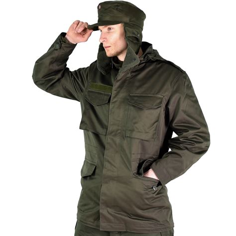 Genuine Austrian Army Alpine Combat Jackets For Men Forces Uniform