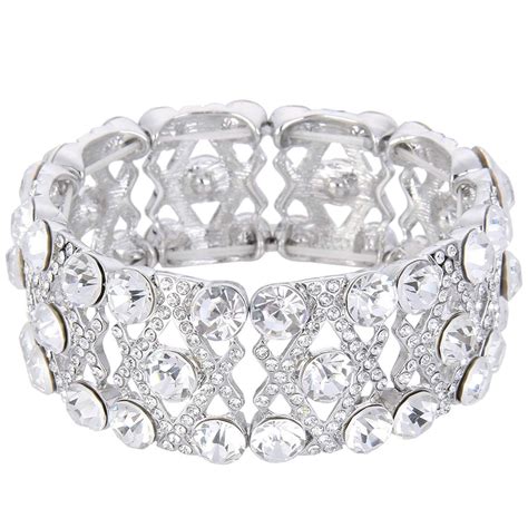 home.furnitureanddecorny.com:austrian crystal stretch bracelets