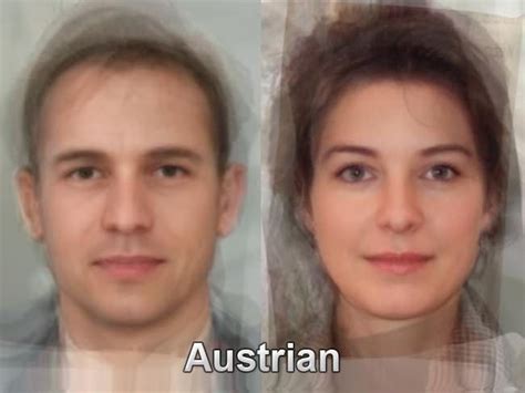 austrian facial features