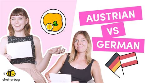 austrian german vs german german