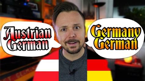 austrian german vs germany german