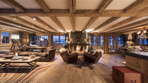 Austrian Ski Chalet Interior