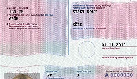 Pass und Identitätskarte