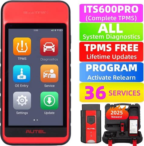 Autel MaxiTPMS TS608 Scanner Complete TPMS & Aull System Diagnostic To