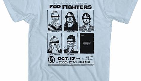 Foo Fighters | Unisex tee, Foo fighters merchandise, Foo fighters merch