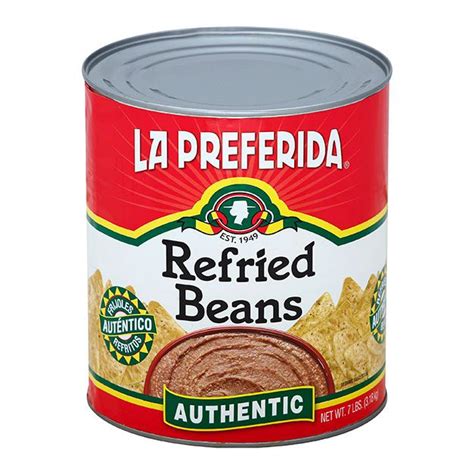 Authentic Refried Beans Can