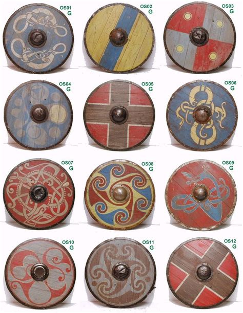 Authentic Viking Shield Designs