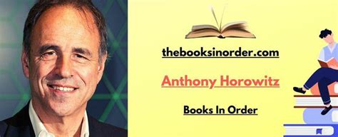 author anthony horowitz books in order