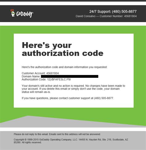 authorization code example